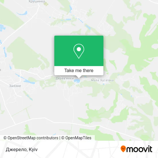 Карта Джерело