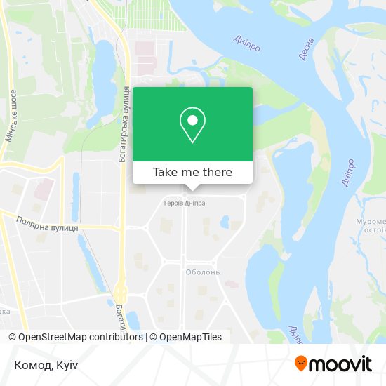 Комод map