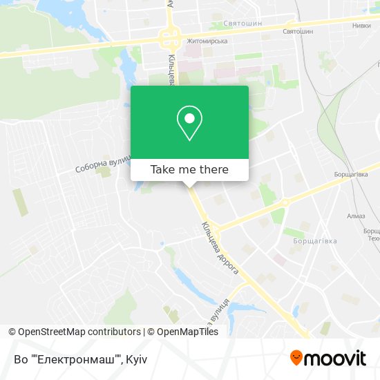 Во ""Електронмаш"" map