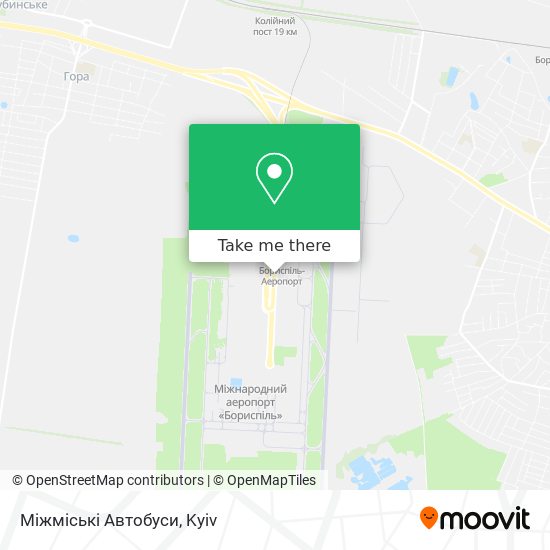 Міжміські Автобуси map