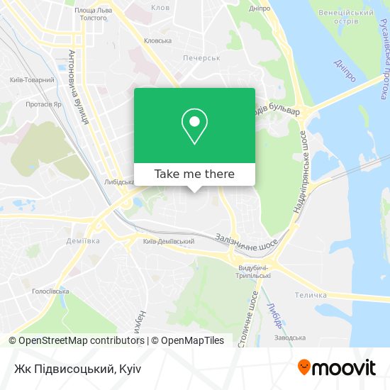 Жк Підвисоцький map