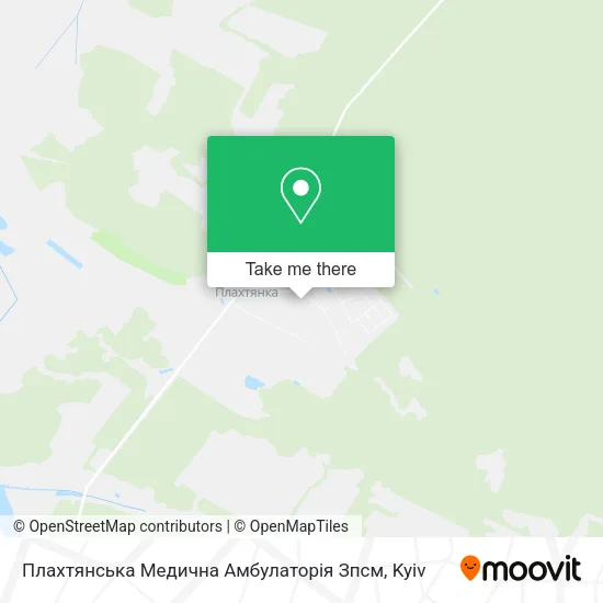 Плахтянська Медична Амбулаторія Зпсм map
