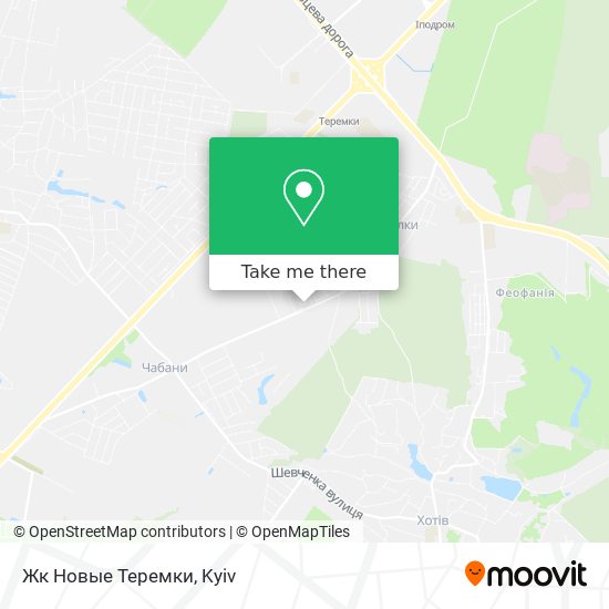 Карта Жк Новые Теремки