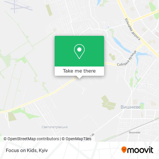 Focus on Kids map