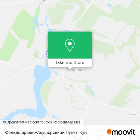 Карта Фельдшерсько-Акушерський Пункт