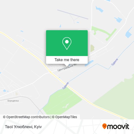 Твої Улюблені map