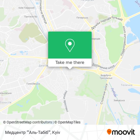 Медцентр ""Аль-Табіб"" map