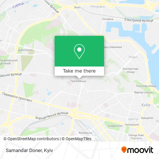 Карта Samandar Doner