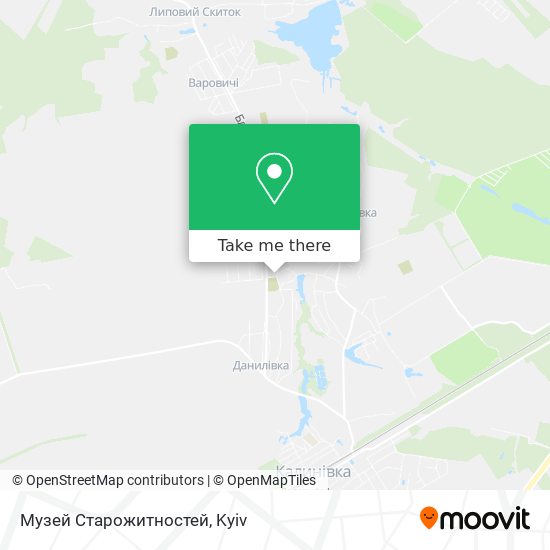 Музей Старожитностей map