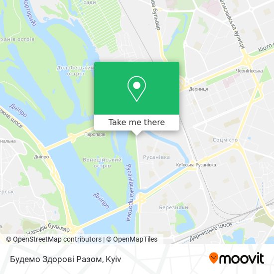 Будемо Здорові Разом map