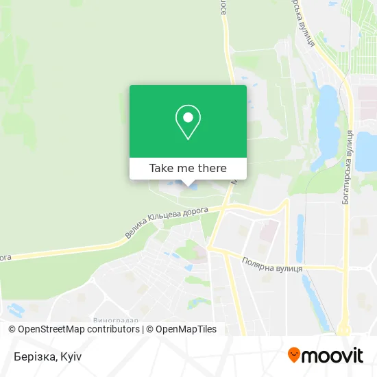 Карта Берізка