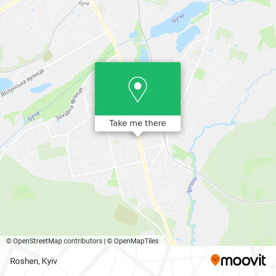 Карта Roshen
