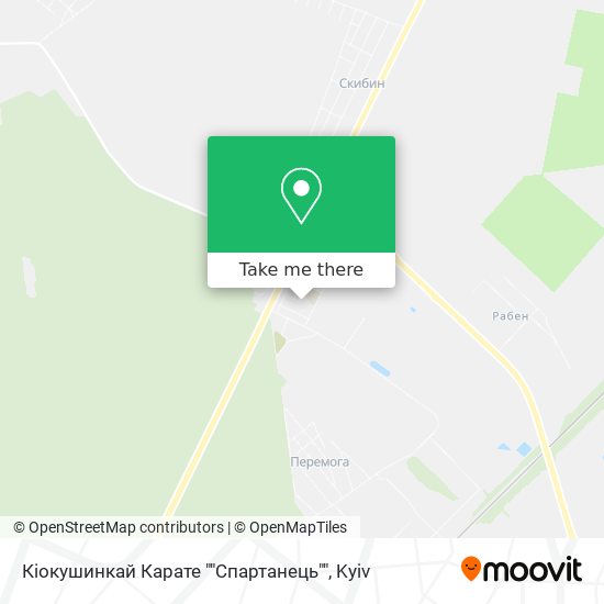 Кіокушинкай Карате ""Спартанець"" map