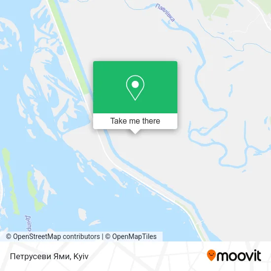 Петрусеви Ями map