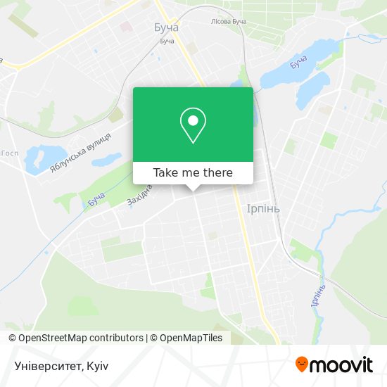 Університет map