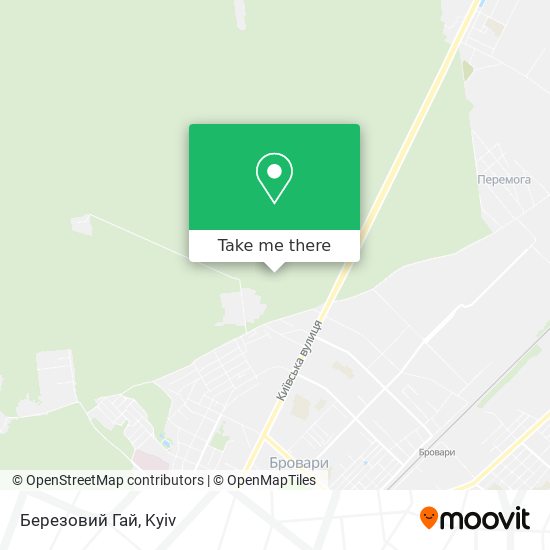 Березовий Гай map