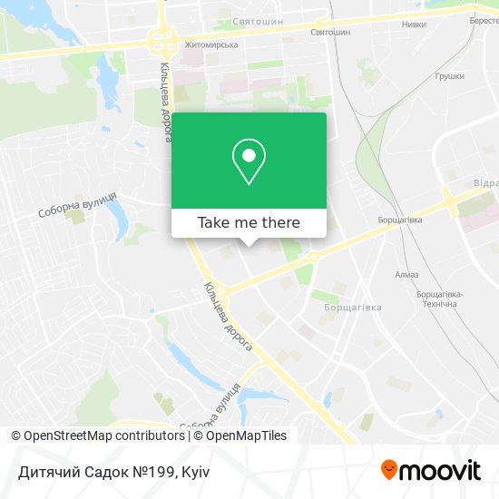 Дитячий Садок №199 map