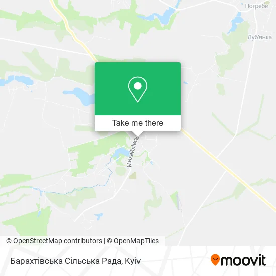 Барахтівська Сільська Рада map