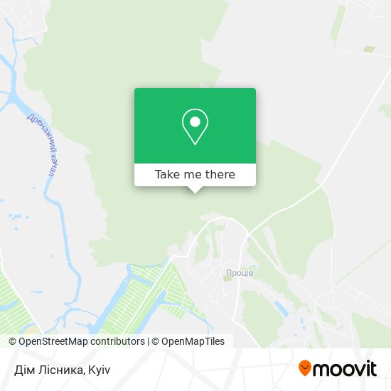 Карта Дім Лісника
