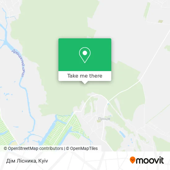 Карта Дім Лісника