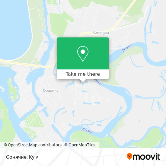 Сонячне map