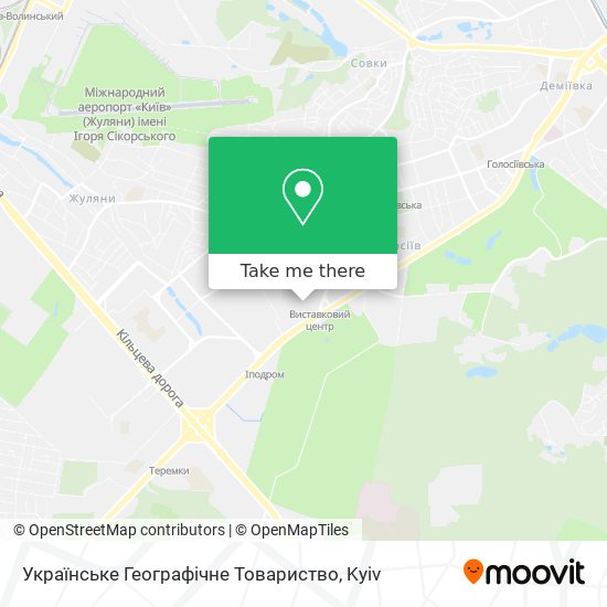 Українське Географічне Товариство map