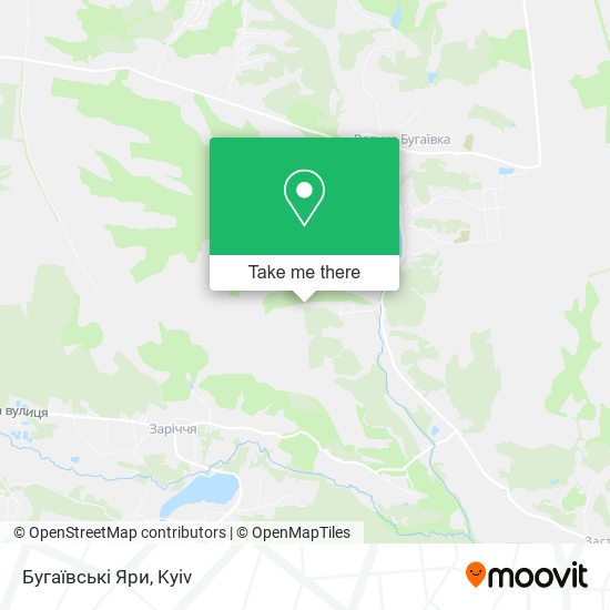 Бугаївські Яри map