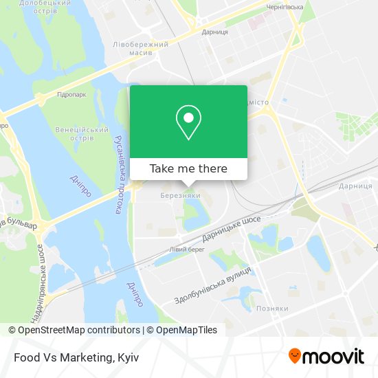 Food Vs Marketing map