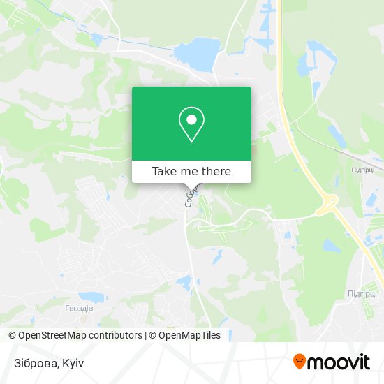 Зіброва map