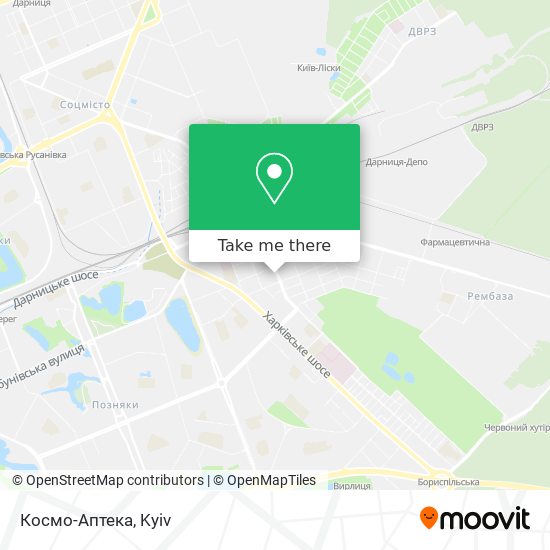 Космо-Аптека map