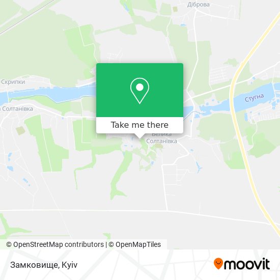 Замковище map