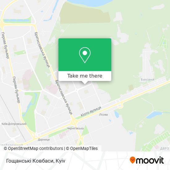 Гощанські Ковбаси map