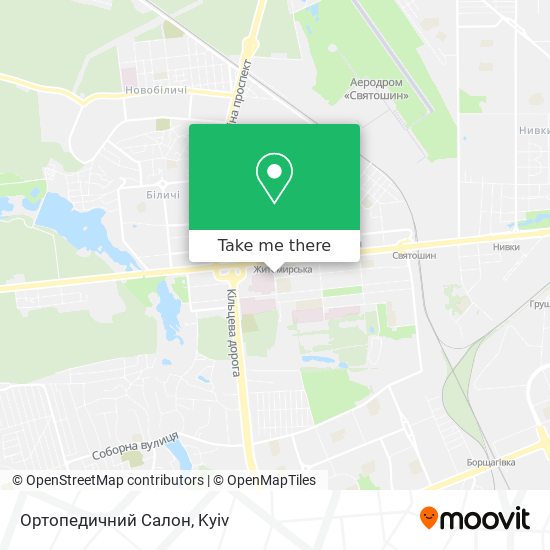 Ортопедичний Салон map
