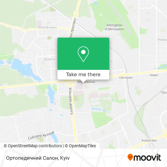 Ортопедичний Салон map