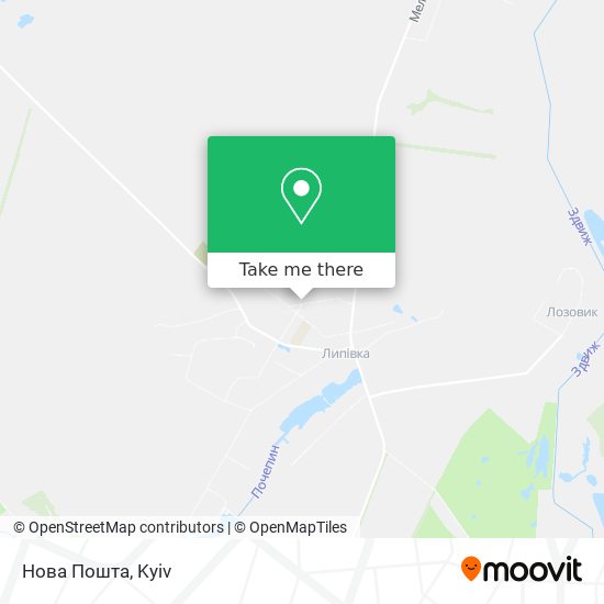 Нова Пошта map