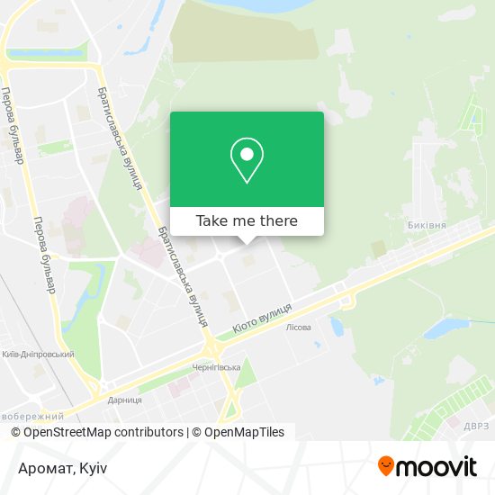 Карта Аромат