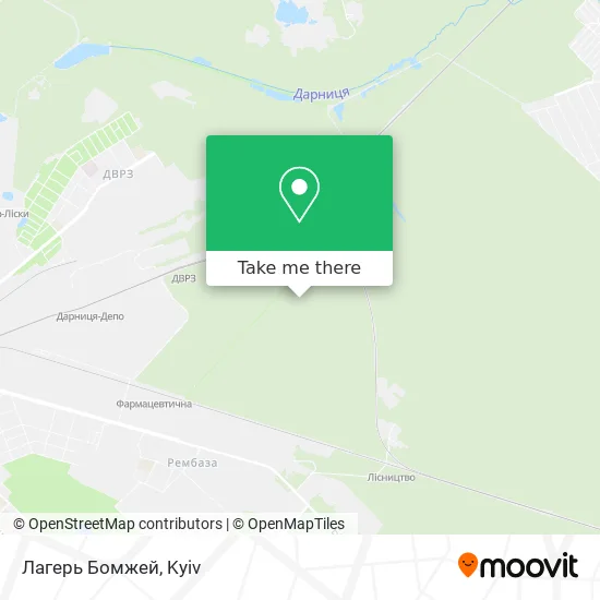 Карта Лагерь Бомжей