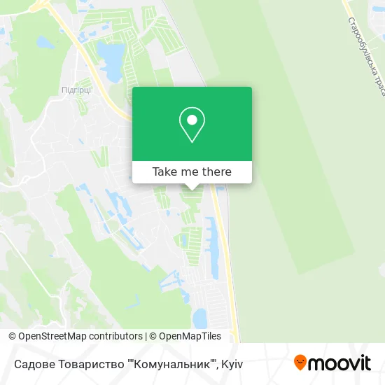 Садове Товариство ""Комунальник"" map