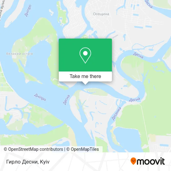 Гирло Десни map