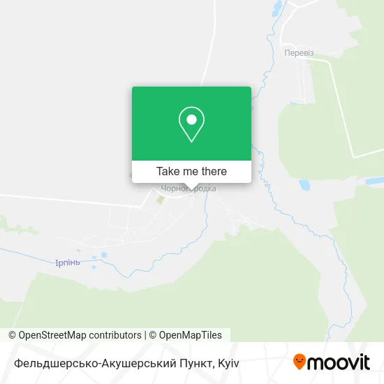 Карта Фельдшерсько-Акушерський Пункт