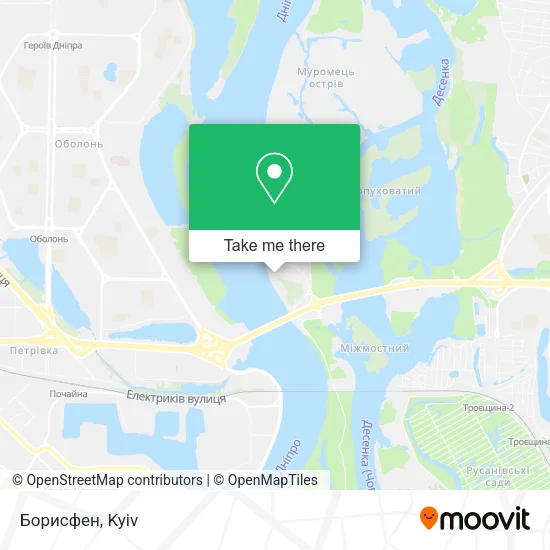 Карта Борисфен