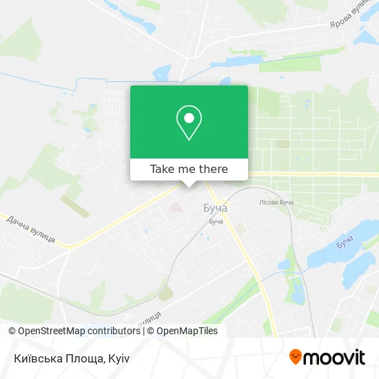 Карта Київська Площа