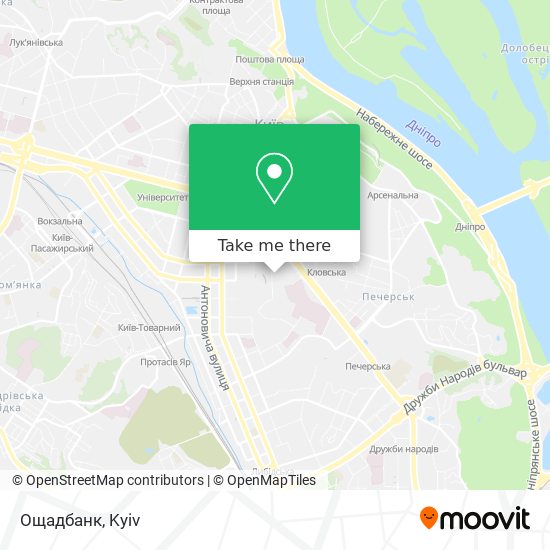 Ощадбанк map