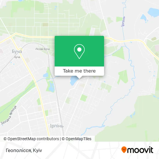 Геополісся map