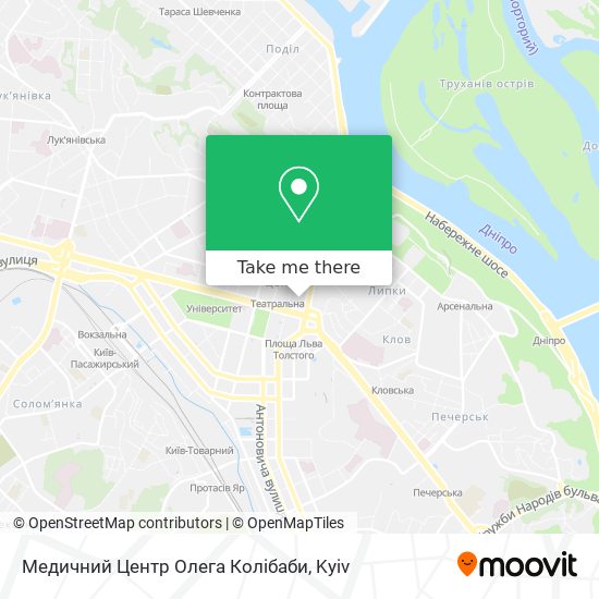 Медичний Центр Олега Колібаби map
