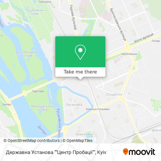 Державна Установа ""Центр Пробації"" map