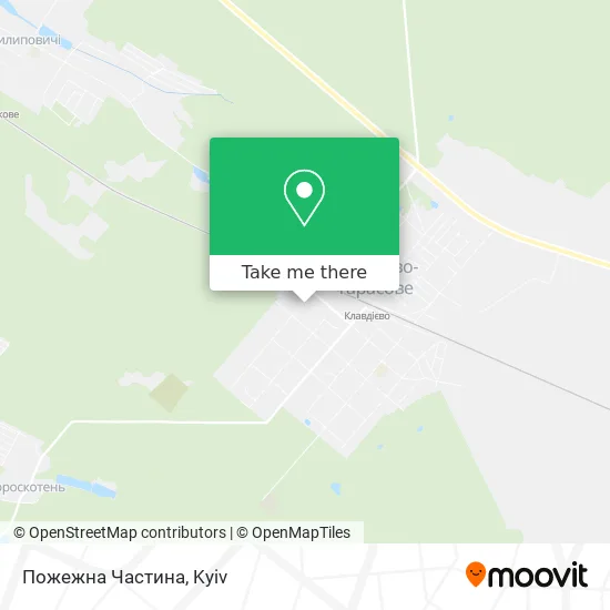 Карта Пожежна Частина