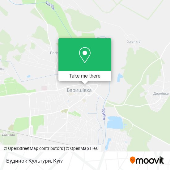 Карта Будинок Культури