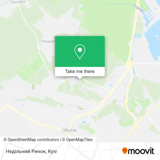 Карта Недільний Ринок