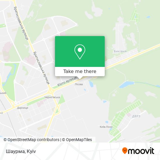 Шаурма map